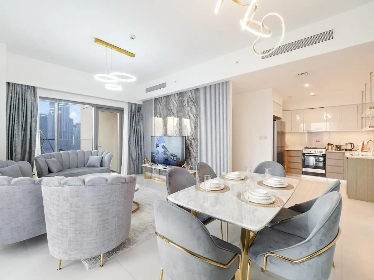 Stunning 3Br Burj Fountain View & Dubai Mall 0*,